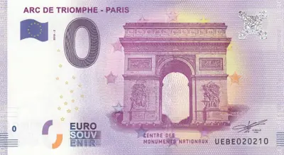 Billet 0€ ARC DE TRIOMPHE - PARIS