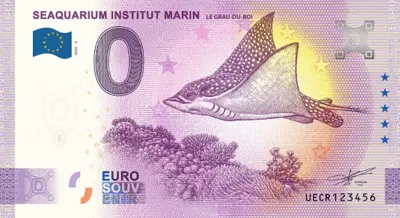 Billet 0€ SEAQUARIUM INSTITUT MARIN LE GRAU-DU-ROI