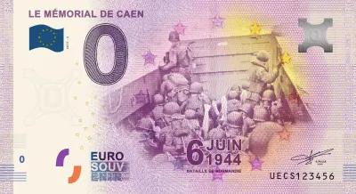 Billet 0€ LE MÉMORIAL DE CAEN6 JUIN 1944 - BATAILLE DE NORMANDIE