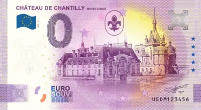 Billet 0€ CHÂTEAU DE CHANTILLY MUSÉE CONDÉ