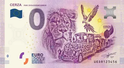 Billet 0€ CERZAPARC ZOOLOGIQUE LISIEUX