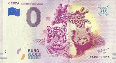 Billet 0€ CERZAPARC ZOOLOGIQUE LISIEUX