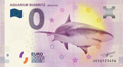 Billet 0€ AQUARIUM BIARRITZREQUIN GRIS
