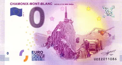 Billet 0€ CHAMONIX-MONT-BLANCAIGUILLE DU MIDI 3842M