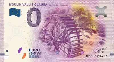 Billet 0€ MOULIN VALLIS CLAUSA FONTAINE DE VAUCLUSE
