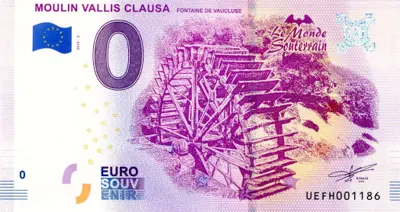 Billet 0€ MOULIN VALLIS CLAUSA FONTAINE DE VAUCLUSE