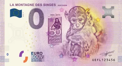 Billet 0€ LA MONTAGNE DES SINGES - KINTZHEIM