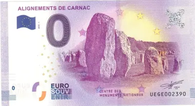 Billet 0€ ALIGNEMENTS DE CARNAC