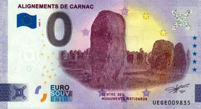 Billet 0€ ALIGNEMENTS DE CARNAC