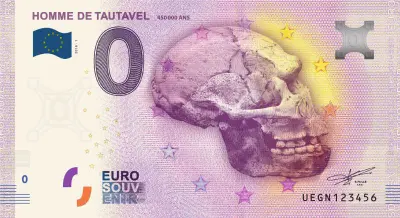 Billet 0€ HOMME DE TAUTAVEL450 000 ANS