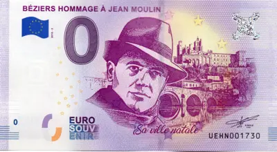 Billet 0€ BÉZIERS HOMMAGE À JEAN MOULIN