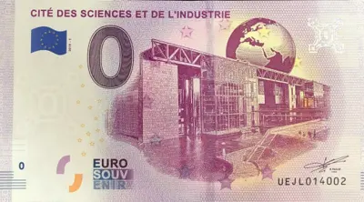 Billet 0€ CITÉ DES SCIENCES ET DE L'INDUSTRIE