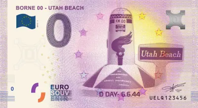 Billet 0€ BORNE 00 - UTAH BEACH