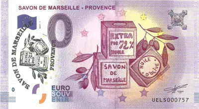 Billet 0€ SAVON DE MARSEILLE - PROVENCE