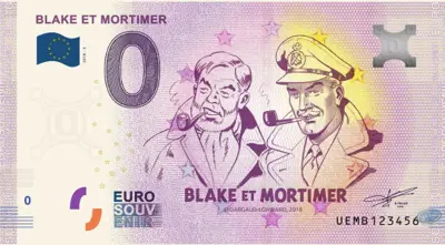 Billet 0€ BLAKE ET MORTIMER