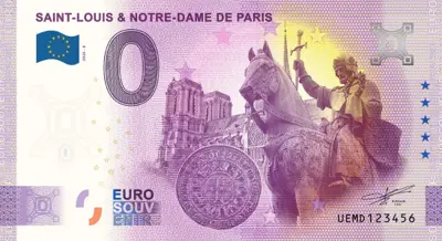 Billet 0€ SAINT-LOUIS & NOTRE-DAME DE PARIS.