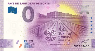Billet 0€ PAYS DE SAINT JEAN DE MONTS