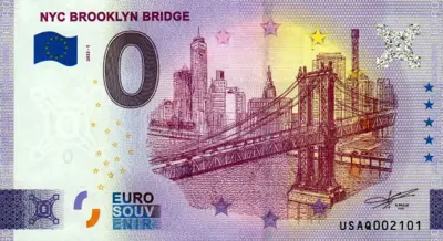 Billet 0€ NYC BROOKLYN BRIDGE