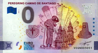 Billet 0€ PEREGRINO CAMINO DE SANTIAGO