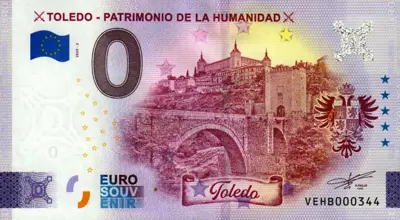 Billet 0€ TOLEDO - PATRIMONIO DE LA HUMANIDAD