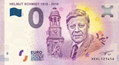 Billet 0€ HELMUT SCHMIDT 1918 - 2018
