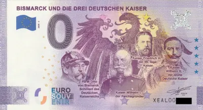 Billet 0€ BISMARCK UND DIE DREI DEUTSCHEN KAISER
