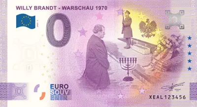 Billet 0€ WILLY BRANDT - WARSCHAU 1970