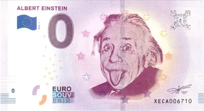 Billet 0€ ALBERT EINSTEIN