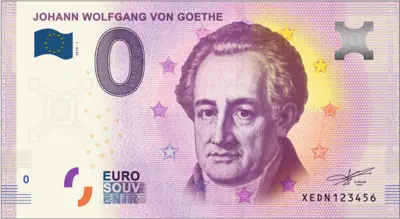 Billet 0€ JOHANN WOLFGANG VON GOETHE