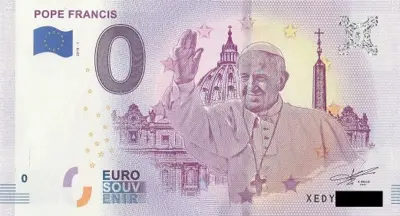 Billet 0€ POPE FRANCIS