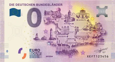 Billet 0€ DIE DEUTSCHEN BUNDESLÄNDER