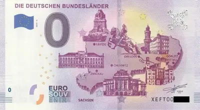 Billet 0€ DIE DEUTSCHEN BUNDESLÄNDER