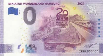Billet 0€ MINIATUR WUNDERLAND HAMBURG 2021