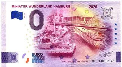 Billet 0€ MINIATUR WUNDERLAND HAMBURG 2026