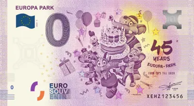 Billet 0€ EUROPA PARK 45 YEARS EUROPA PARK