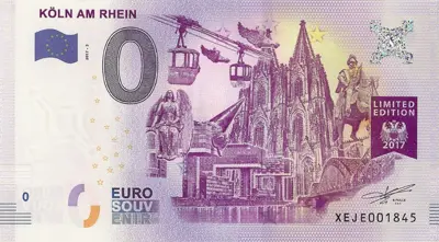 Billet 0€ KÖLN AM RHEINLIMITED EDITION 2017