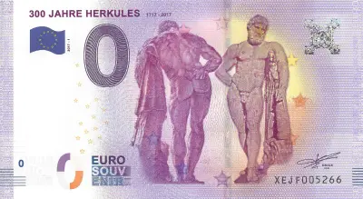 Billet 0€ 300 JAHRE HERKULES1717-2017