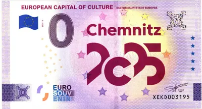 Billet 0€ EUROPEAN CAPITAL OF CULTUREKULTURHAUPTSTADT EUROPAS Chemnitz 2025