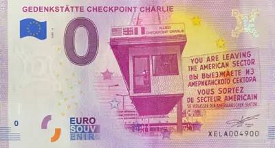 Billet 0€ GEDENKSTÄTTE CHECKPOINT CHARLIE