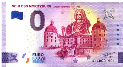 Billet 0€ SCHLOSS MORITZBURGAUGUST DER STARKE (1670-1733)