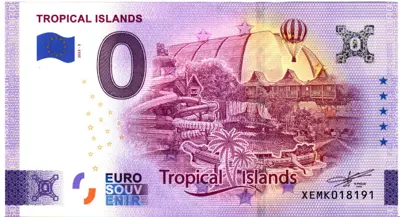 Billet 0€ TROPICAL ISLANDS