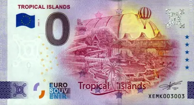 Billet 0€ TROPICAL ISLANDS