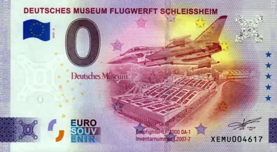 Billet 0€ DEUTSCHES MUSEUM FLUGWERFT SCHLEISSHEIM