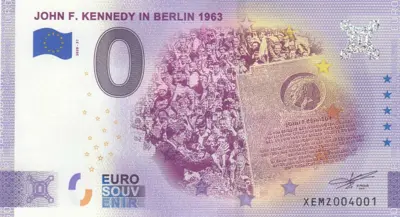 Billet 0€ JOHN F.KENNEDY IN BERLIN 1963