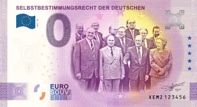 Billet 0€ SELBSTBESTIMMUNGSRECHT DER DEUTSCHEN