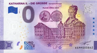 Billet 0€ KATHARINA II. - DIE GROSSE