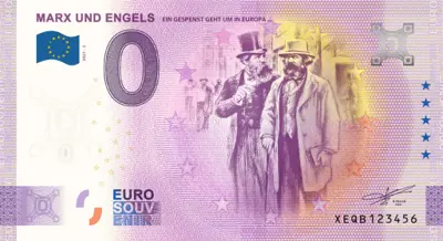Billet 0€ MARX UND ENGELSEIN GESPENST GEHT UM IN EUROPA...