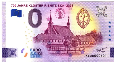 Billet 0€ 700 JAHRE KLOSTER RIBNITZ1324-2024