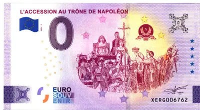 Billet 0€ L'ACCESSION AU TRÔNE DE NAPOLÉON