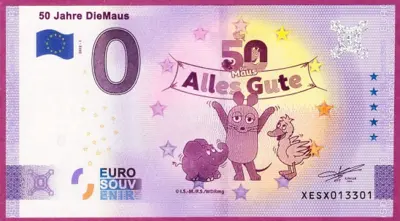 Billet 0€ 50 Jahre DieMaus